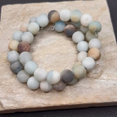Frosted Amazonite Bracelet